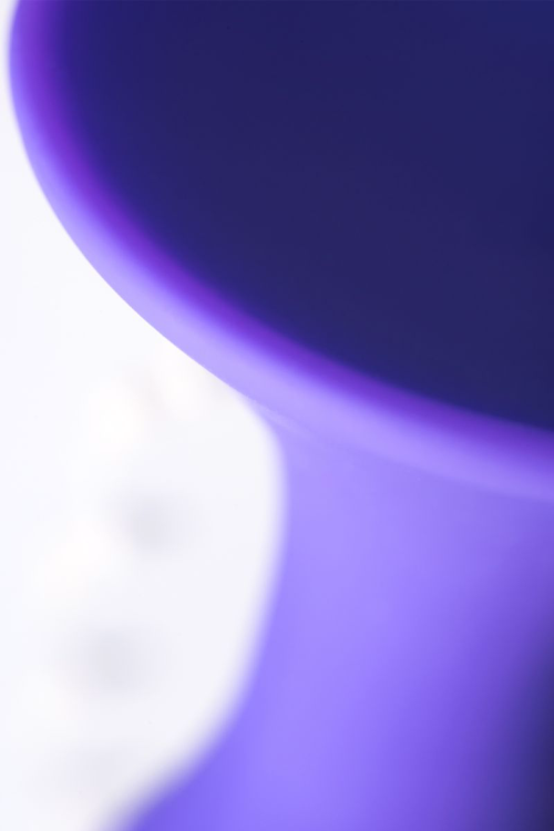 Фиолетовая анальная пробка - 12,5 см. - 7