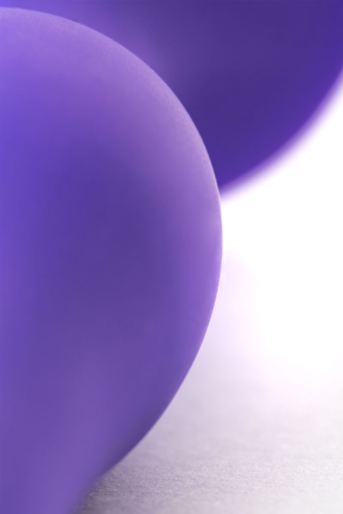 Фиолетовая анальная пробка - 12,5 см. - 8