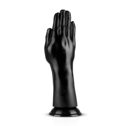Черный стимулятор Double Trouble Fisting Dildo - 30,7 см. - 2