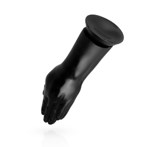 Черный стимулятор Double Trouble Fisting Dildo - 30,7 см. - 3