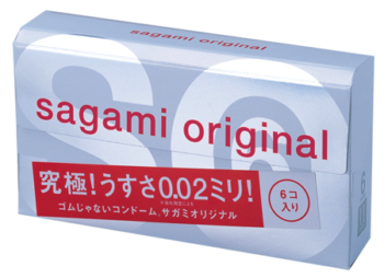 Ультратонкие презервативы Sagami Original - 6 шт.
