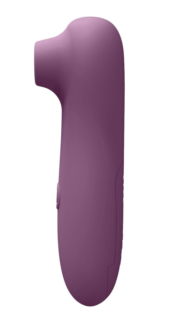 Фиолетовый вакуумный вибростимулятор клитора Ace - 1
