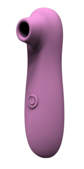 Фиолетовый вакуумный вибростимулятор клитора Ace - 0