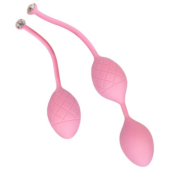 Набор розовых вагинальных шариков FRISKY PILLOW TALK - 0