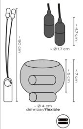 Вибратор для яичек Ball Sleeve with Vibration - 3