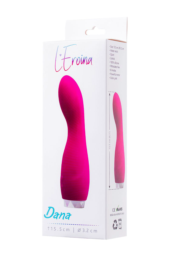 Розовый вибратор L EROINA - 15,5 см. - 5