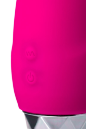 Розовый вибратор L EROINA - 15,5 см. - 8