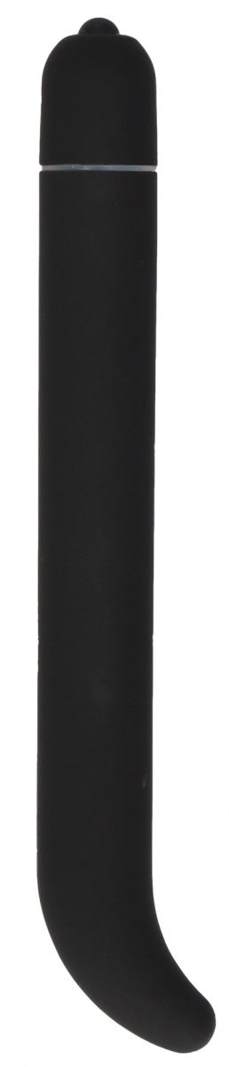 Черный компактный вибростимулятор G-Spot Vibrator - 16 см. - 0