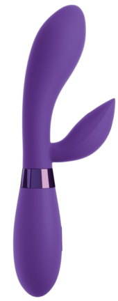 Фиолетовый вибратор-кролик #bestever Silicone Vibrator - 21,2 см. - 1