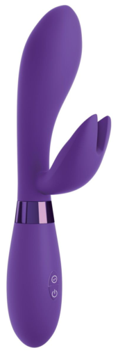 Фиолетовый вибратор-кролик #bestever Silicone Vibrator - 21,2 см. - 0
