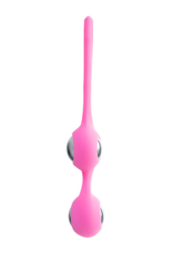 Розовые вагинальные шарики Futa - 2