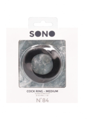 Черное эрекционное кольцо N 84 Cock Ring Medium - 1