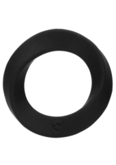 Черное эрекционное кольцо N 85 Cock Ring Large - 0