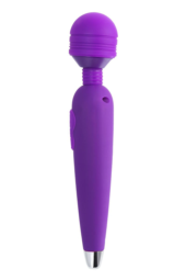 Фиолетовый вибратор-жезл Kily - 18,7 см. - 3