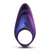 Фиолетовое эрекционное виброкольцо Neptune с пультом - 0
