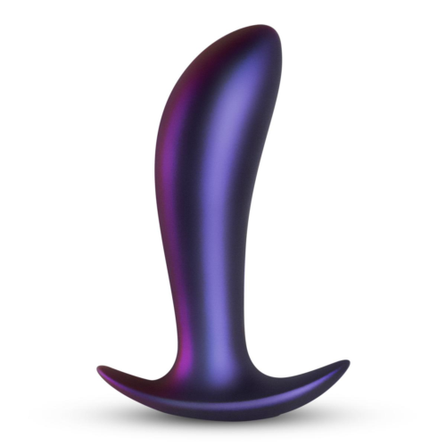 Фиолетовый анальный вибратор для ношения Uranus - 12 см. - 0