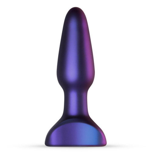 Фиолетовая анальная вибропробка Space Force - 13,9 см. - 0