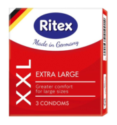 Презервативы увеличенного размера RITEX XXL - 3 шт. - 0