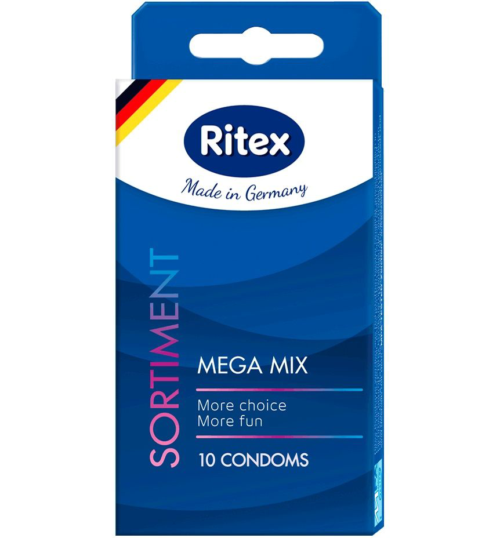 Микс презервативов RITEX SORTIMENT - 10 шт. - 0