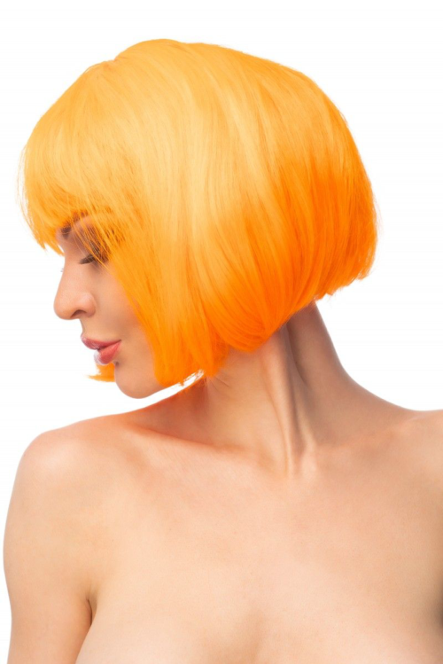 Оранжевый парик Аки - 1