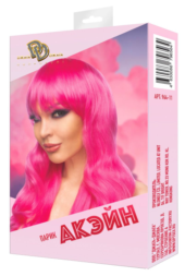 Ярко-розовый парик Акэйн - 2