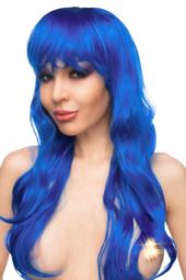 Синий парик Иоко - 0