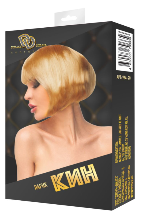 Золотистый парик Кин - 2