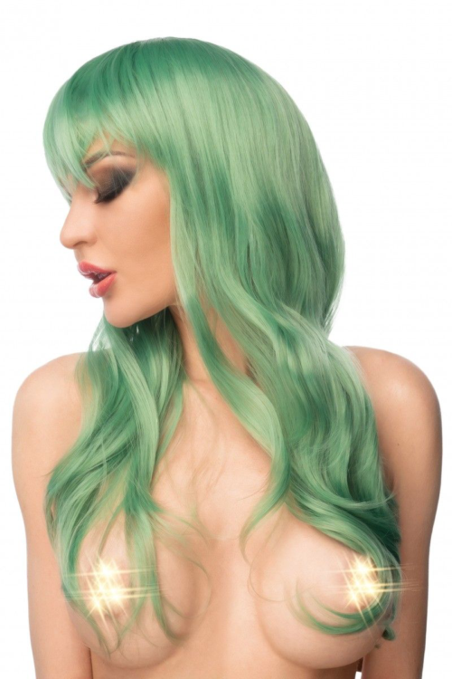 Зеленый парик Мидори - 1