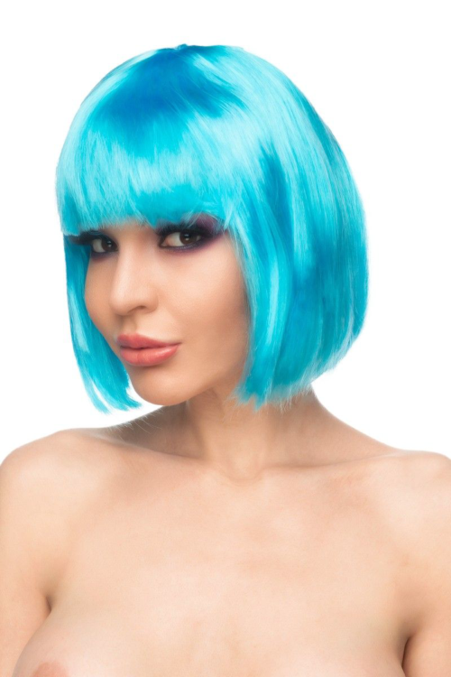 Голубой парик Сора - 0