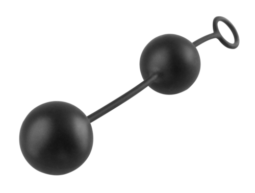 Анальные шарики из силикона Elite Vibro Balls - 0