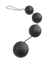 Анальная цепочка из 4 шариков Deluxe Vibro Balls - 0