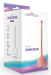 Персиковый вагинальный шарик Omicron - 2