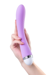 Фиолетовый вибратор Lantana - 22 см. - 5
