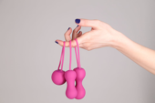 Набор розовых вагинальных шариков Je Joue Ami - 4