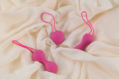 Набор розовых вагинальных шариков Je Joue Ami - 5