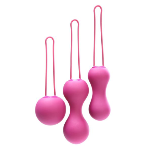 Набор розовых вагинальных шариков Je Joue Ami - 0