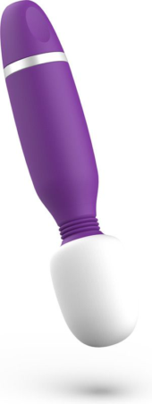 Фиолетовый жезловый вибростимулятор Bthrilled Classic - 20 см. - 2