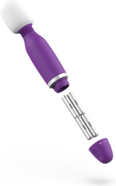 Фиолетовый жезловый вибростимулятор Bthrilled Classic - 20 см. - 3
