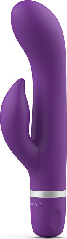 Фиолетовый вибратор-кролик Bwild Classic Marine - 19,3 см. - 2