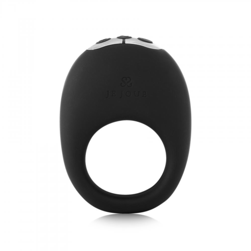 Черное эрекционное виброкольцо Mio Vibrating Ring - 0