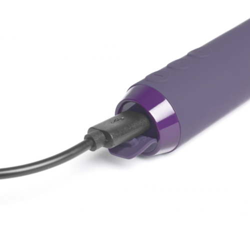 Фиолетовый мини-вибратор G-Spot Bullet - 11,4 см. - 5