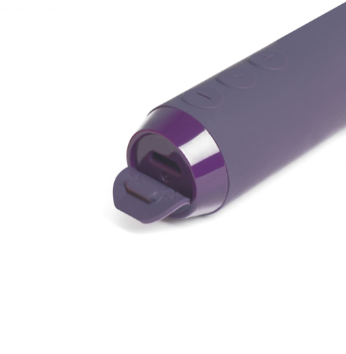 Фиолетовый мини-вибратор G-Spot Bullet - 11,4 см. - 6