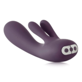 Фиолетовый вибратор-кролик Fifi - 19 см. - 2