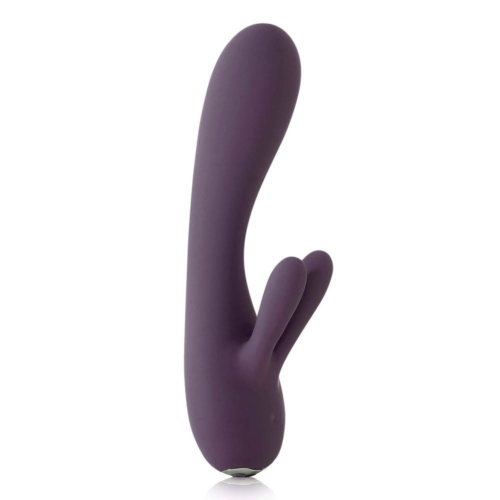 Фиолетовый вибратор-кролик Fifi - 19 см. - 0