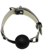 Пикантный БДСМ-набор на мягкой подкладке: наручники, поножи, ошейник с поводком, кляп - 2
