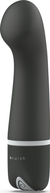 Черный G-вибростимулятор Bdesired Deluxe Curve - 15,2 см. - 4