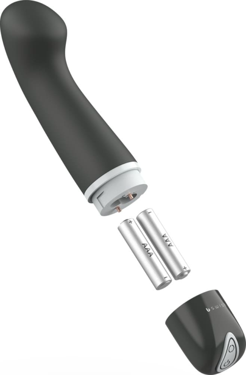 Черный G-вибростимулятор Bdesired Deluxe Curve - 15,2 см. - 7