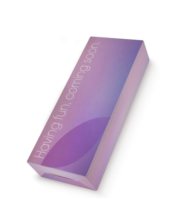 Фиолетовый клиторальный стимулятор Snello с функцией вибратора - 19,6 см. - 2