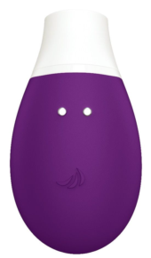 Фиолетовый клиторальный стимулятор Jubie - 3