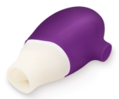 Фиолетовый клиторальный стимулятор Jubie - 4